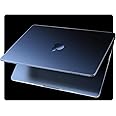 EooCoo [Ultra Thin Armor] Compatible with MacBook Air 15 inch Case M4 2025 2024 2023 M3 M2 A3241 A3114 A2941, [100% Match Midnight] Matte Protective Hard Shell with Keyboard Skin, Midnight Clear