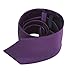 Coxeer New Striped Plum Purple Men's Tie Formal Suit Necktie Wedding Holiday Gift