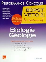Biologie-géologie, 2e année BCPST-Véto