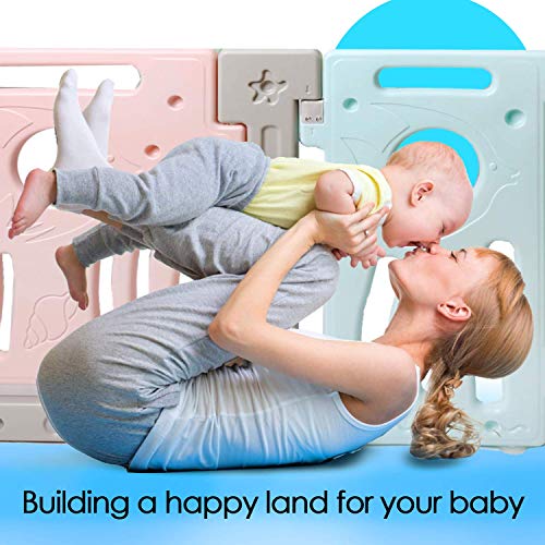 image for TUSY Baby Playpen Kids Activity Center Baby Safety Play Yard Home New 