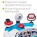 Safety 1st Ready, Set, Walk! 2.0 Developmental Baby Walker with Activity Tray (Nantucket 2)