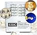 EZDC New Model 2-IN-1 Photo Clip String Lights, 20 LED String Lights for Bedroom, Fairy Lights, Photo Lights with Clips for Pictures + Attachable Photo Clips (6.5 Ft, Battery Operated, Warm White)