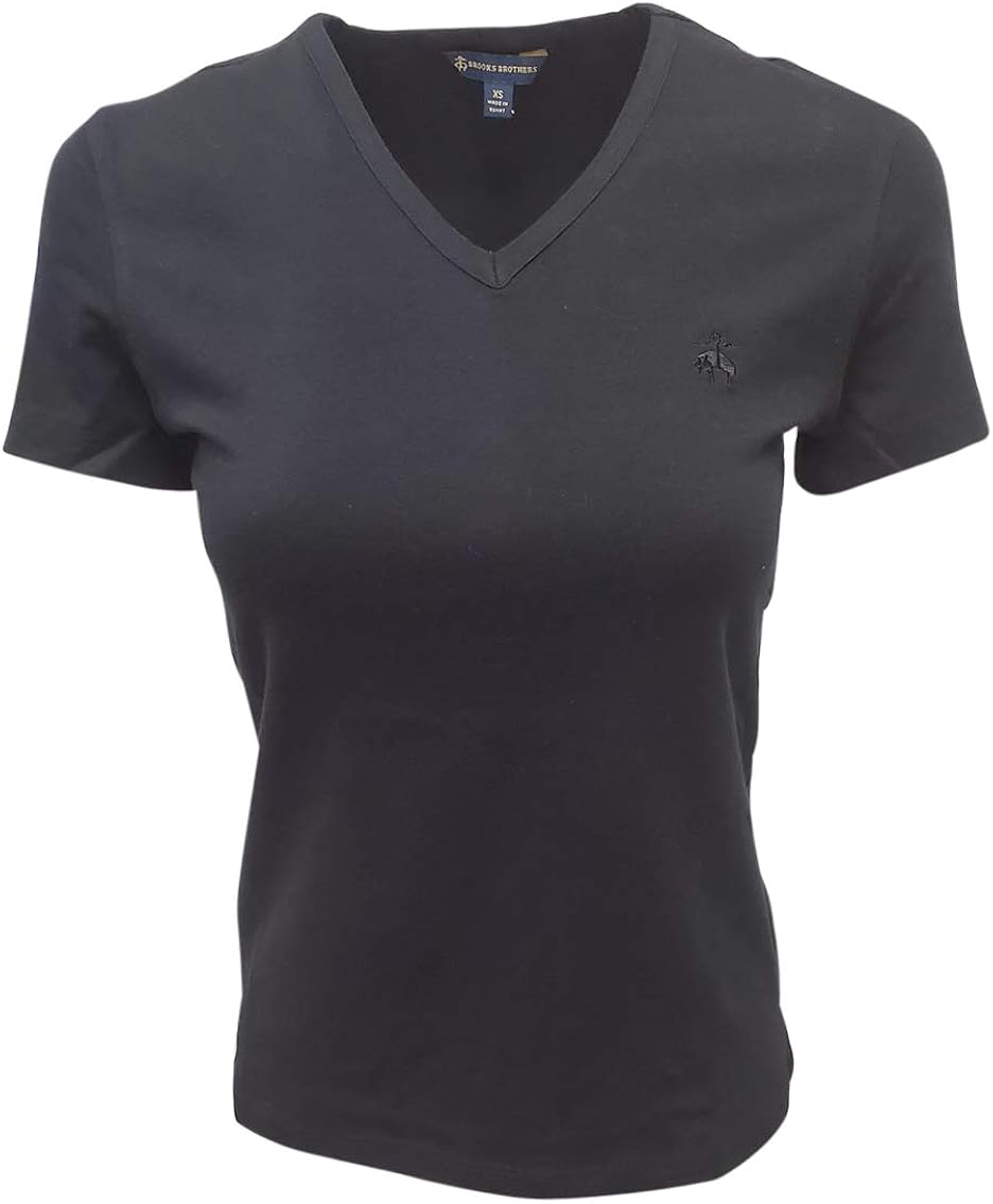 Brooks Brothers Women's VNeck TShirt Amazon.ca Clothing & Accessories