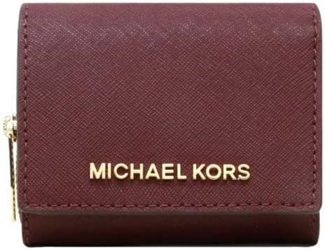 jet set small logo and leather wallet