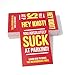 You Suck At Parking Cards (Pack of 50) - Color - Prank Cards - Joke