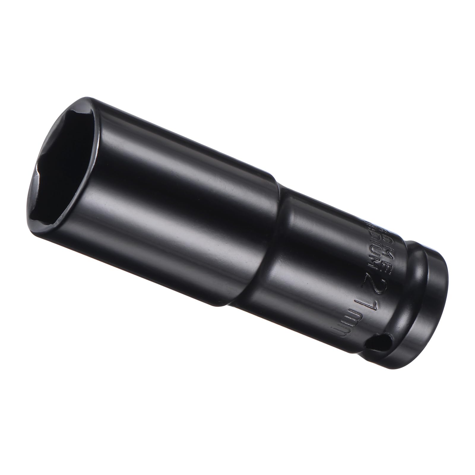 CoCud Deep Impact Socket, 1/2" Drive 21mm Socket, CR-V Steel Rounded Corner Design 6-Point Deep Impact Socket - (Applications: for Screw Installation and Removal) — image 1