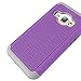 J1 2016 Case, Galaxy Amp 2 Case, Galaxy Express 3 Case, OEAGO [Shockproof] [Impact Protection] Hybrid Dual Layer Defender Protective Case Cover for Samsung Galaxy Amp 2 / J1 2016 / Express 3 - Violet