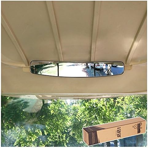 10L0L Golf Cart Rear View Mirror Fits EZGO Club Car Yamaha