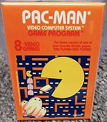 Pac Man Atari 2600 Vintage Game Box 2 x 3