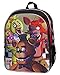 Five Nights at Freddys 3D Molded Freddy Foxy and Chica 16 Backpack
