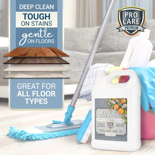 ProCare Citrus Floor Cleaner (Made in USA) Tile, Stone, Laminate