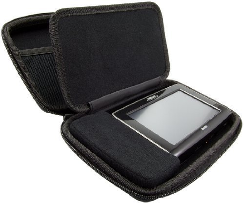 i.Trek Extra Large Hard Shell Case for Garmin TomTom Magellan GPS (Black)