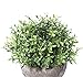 Hibery 3 Pack Artificial Fake Flowers, 7 Branch 21 Heads Artificial Fake Flowers Silk Rose Bouquet Wedding Home Office Floral Decor