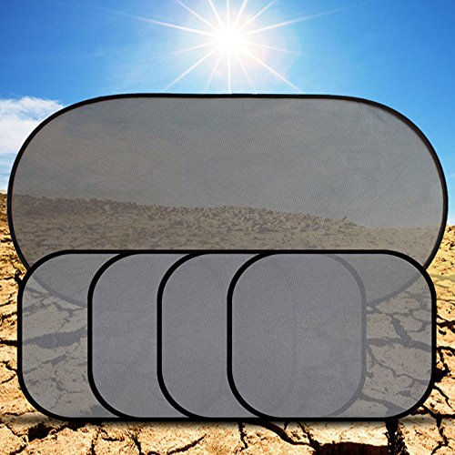 image for DW 5Pcs Car Sun Shade, Sun Protection Car Sun Screen Car Sunshade UV P