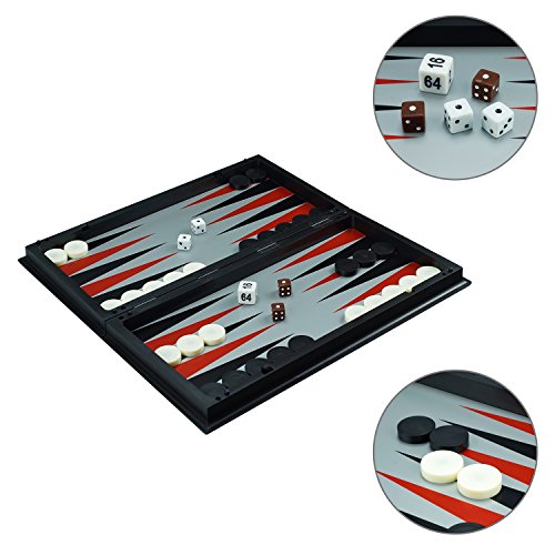 UWANTME 3-in-1 Game Set - Chess Checker and Backgammon
