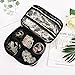 BEKVÄMT Travel Jewelry Organizer Case, Large Untangled Jewelry Storage Holder, Portable and Space-Saving Jewelry Bag Holds 5 Necklaces, 12 Pairs of Earrings, 30 Rings, Bracelet, Watch