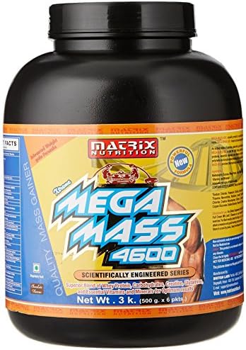 Matrix Nutrition Mega Mass 4600-3 kg (Chocolate)