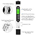 TDS Meter Digital Water Tester, Accurate Professional 4-in-1 TDS, Temperature and EC Meter, 0-9990ppm, Ideal Water Test Meter for Drinking Water, Aquariums (CR2032 Battery)