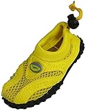 The Wave - Little Boys' Aqua Shoe, Yellow 38124-11MUSLittleKid