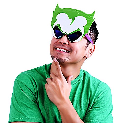Sunstaches Glasses Officially Licensed Joker Sunglasses