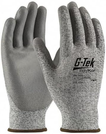 PIP G-Tek PolyKor 16-D622 White/Gray Large HPPE Cut-Resistant