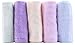 Moolecole Bamboo Fiber Baby Washcloths Extra Soft Towel for Baby Absorbent and Reusable Baby Wipes Excellent Baby Gift Set,10-Pack