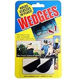 Wedgees Eyeglass Retainers and Eyewear Holders (Black Sport)