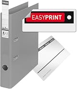 Esselte No.1 Power Lever Arch File 50mm Red A4 Spine view 6