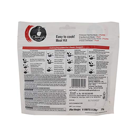 Ching's Secret Desi Chinese Ka Combo Pack Chowmein, Schezwan, Fried