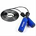 HOTOP Jump Rope -Prevention Of Winding Adjustable rope Comforable Foam Grips Fit Adult And Child