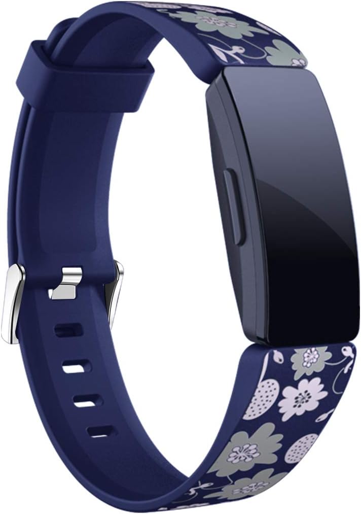 HATALKIN Band Compatible with Fitbit Inspire 2 Bands/Fitbit Inspire HR Bands for Women Men Premium Skin Friendly Silicone Fitbit Inspire HR Bands for Women Replacement