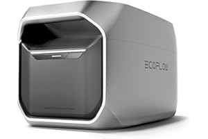 EF ECOFLOW Delta 3 Series Smart Extra Battery, 1024Wh LiFePO4 Expansion Battery for Power Station Delta 2/3 / 3 Plus / 3 1500