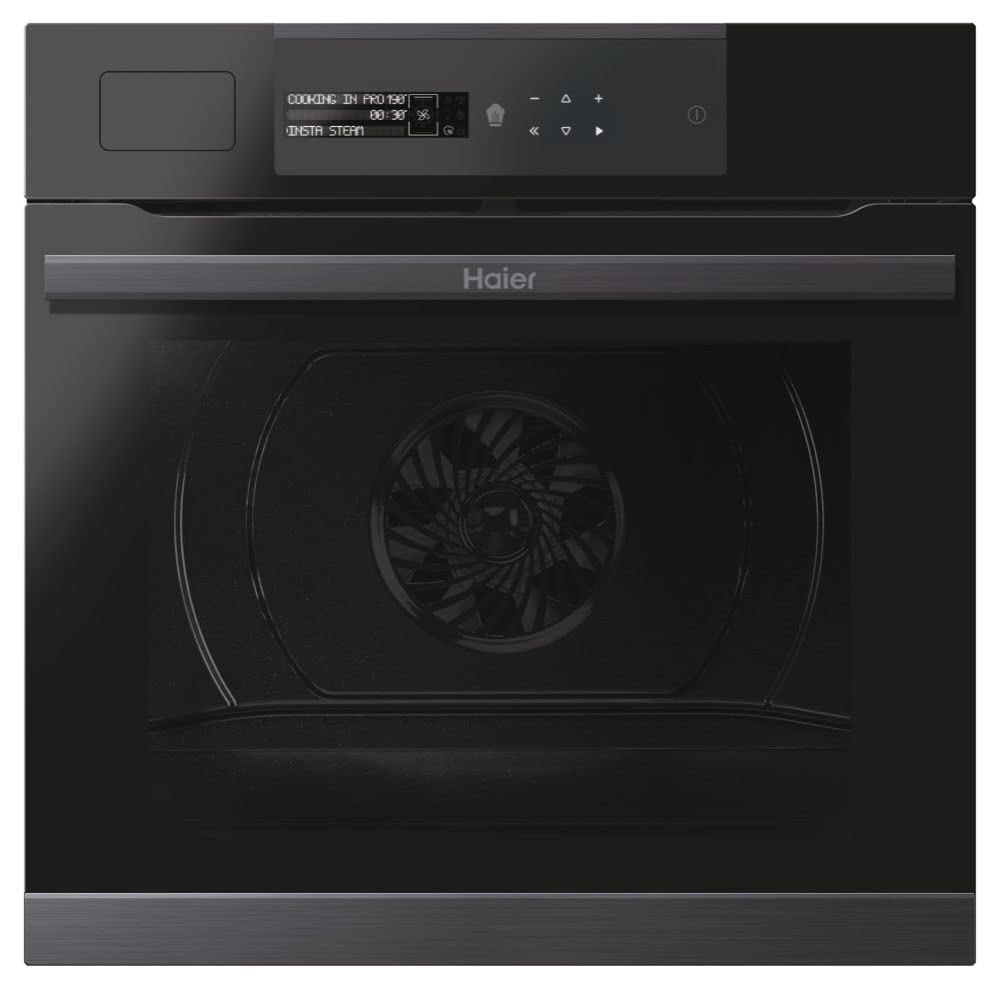 Haier-I-Message-Steam-Series-4-HWO60SM5S9BH-Horno-Multifuncion-con-Funcion-Vapor-Pirolitico-Conectividad-WIFI