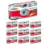 10-Pack Agfa 35mm Disposable Camera 601020 LeBox