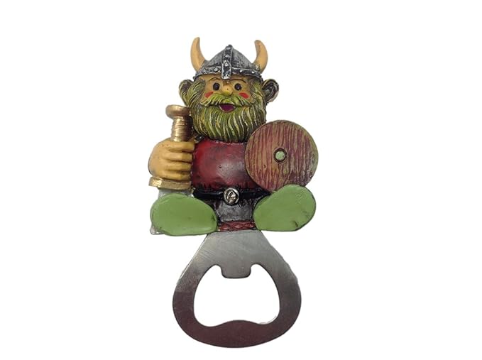 Norwegian Viking imán para nevera abridor de botellas (2.75 ...