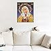 Diamond Painting,Hongxin Round Drill 5D DIY Diamond Painting Heavenly Father Our Lady Son Religion Icons Embroidered Full Crystal Mazayka Diamond Embroidery Religious Church Wedding Souvenirs Gift (A)