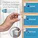Magnetic Cabinet Locks Child Safety 8 Locks & 3 Keys 3M Adhesive No Drill Hidden Baby Safety Locks for Baby Proofing Cabinets Childproofing Drawer Locks & Cabinets Locks for Child Proof by Top Safety