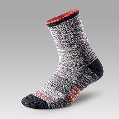 Men's dark grey socks, size indicated, priced at $15.99 as of August 9, 2023.