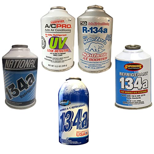 ZeroR® R134a Refrigerant for MVAC use in a 12oz SelfSealing Container