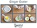 Sweese 3601 Porcelain Grater Plate - for Ginger, Garlic and Onion, 6 inches, White
