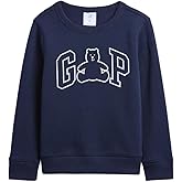 GAP unisex-child Logo Crewneck Sweatshirt
