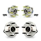 Front Rear Wheel Bearing & Hub Assembly Kit For