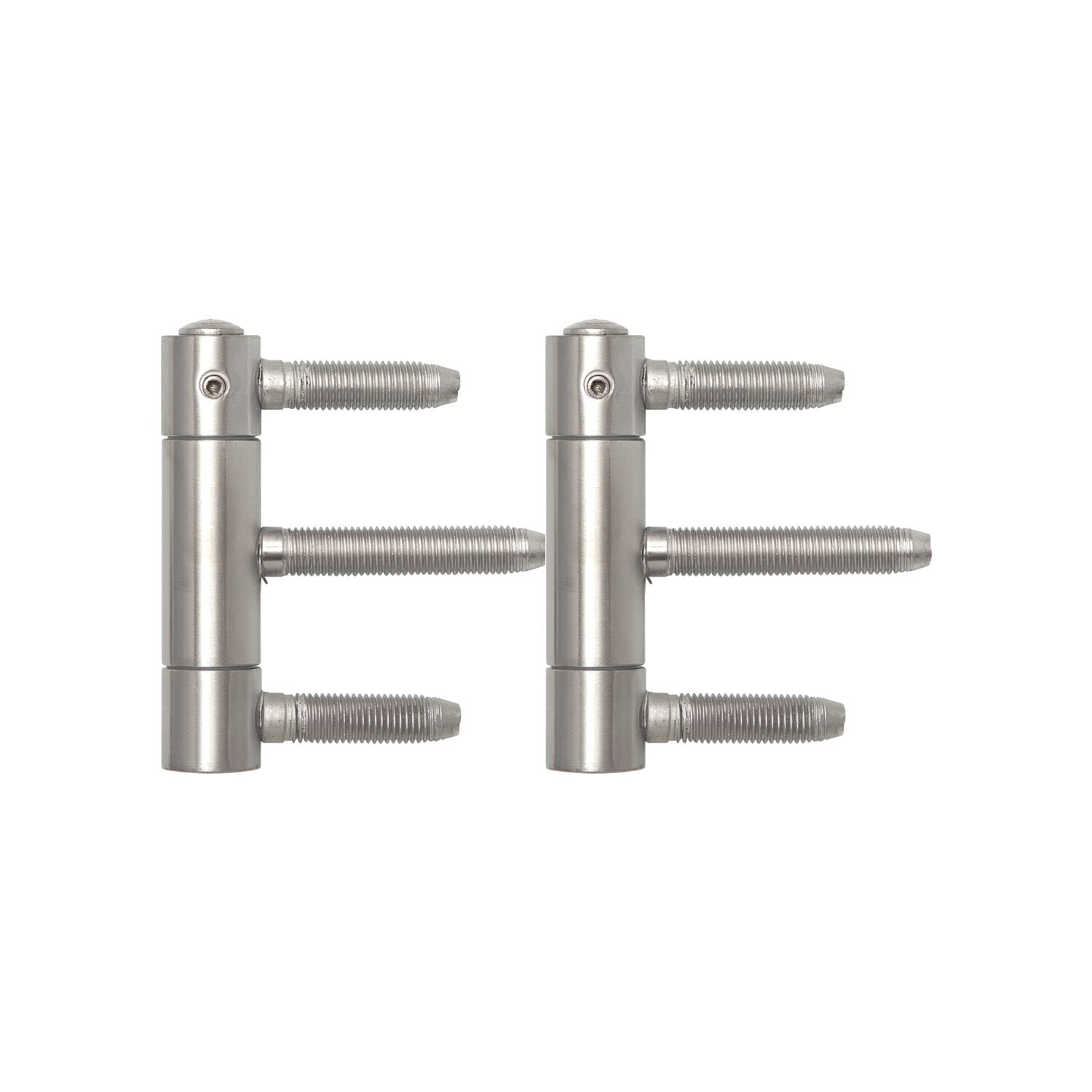 Vasalat, 3-Piece Diameter 20.86 mm Galvanised Door Hinge Silver