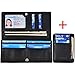 Outrip Rfid Leather Womens Long bifold Wallets Clutch Slim Front Pocket Wallet
