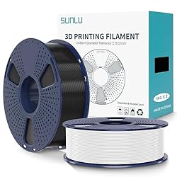 SUNLU PLA+2.0 3D Printer Filament 2KG, Upgrade