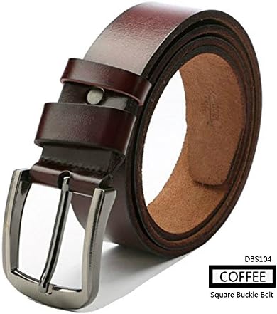 Men's Dress Leather Belt Reversible Business Casual Belt for Men with Pin Buckle - XYZDOUBLE Classic &amp; Fashion Designs Belts