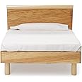 Casa de muñecas de madera de nogal, mini muebles para dormitorio, microescena, c