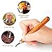Wood Carving Knife, KKtick 12 Pcs Carbon Steel Wood Carving Tools, for Sculpture DIY Wax, Soap, Vegetables Carving and more for Kids & Beginners with Reusable Pouch.