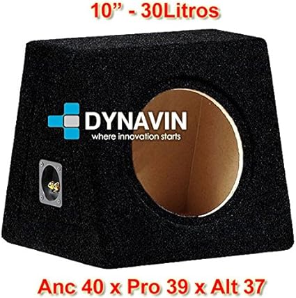 Dynavin Caja ACUSTICA para SUBWOOFER para Hueco EN EL Maletero: Amazon.es: Coche y moto