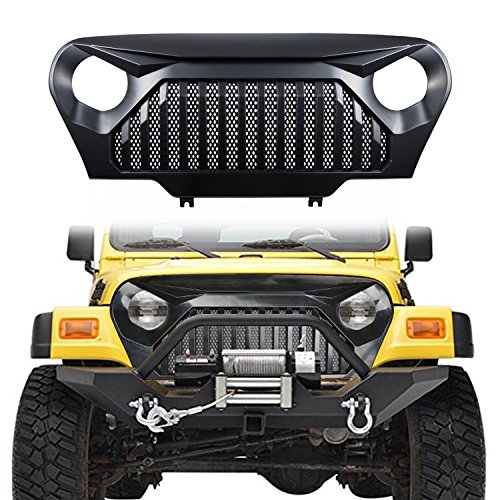Danti Black Cowl Body Armor Outer Cowling Cover for Jeep Wrangler JK